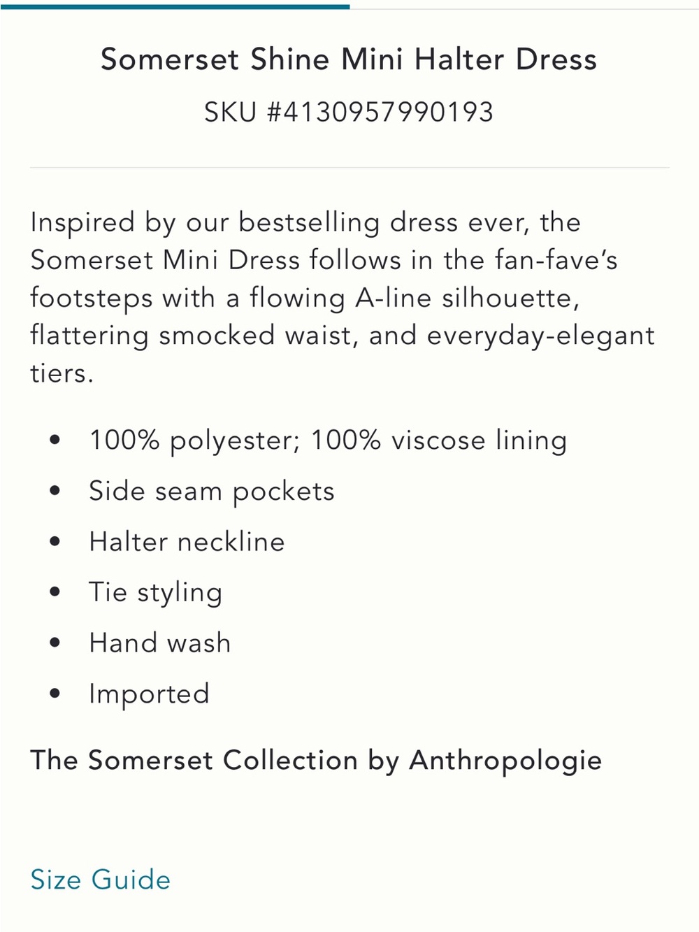 Anthropologie Somerset Shine Green Sequin Halter Mini Dress - Picture 2 of 4